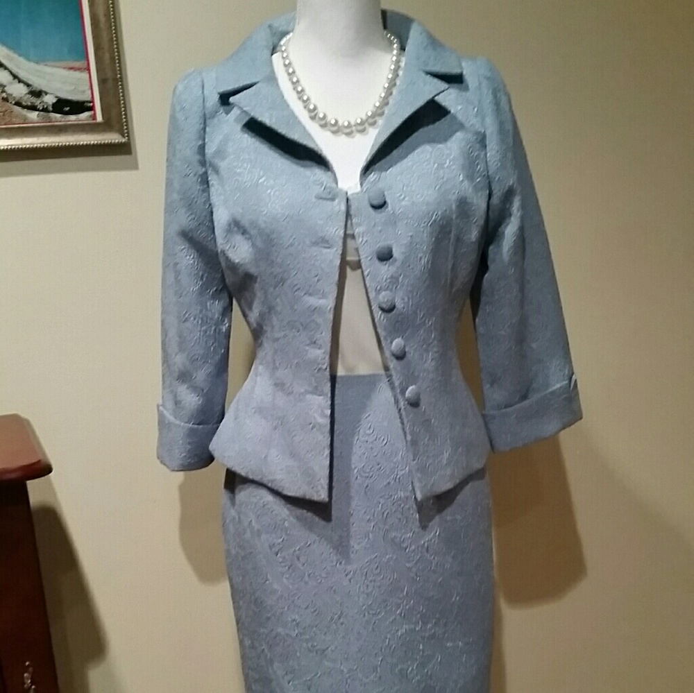Retro Inspired Skirt Suit